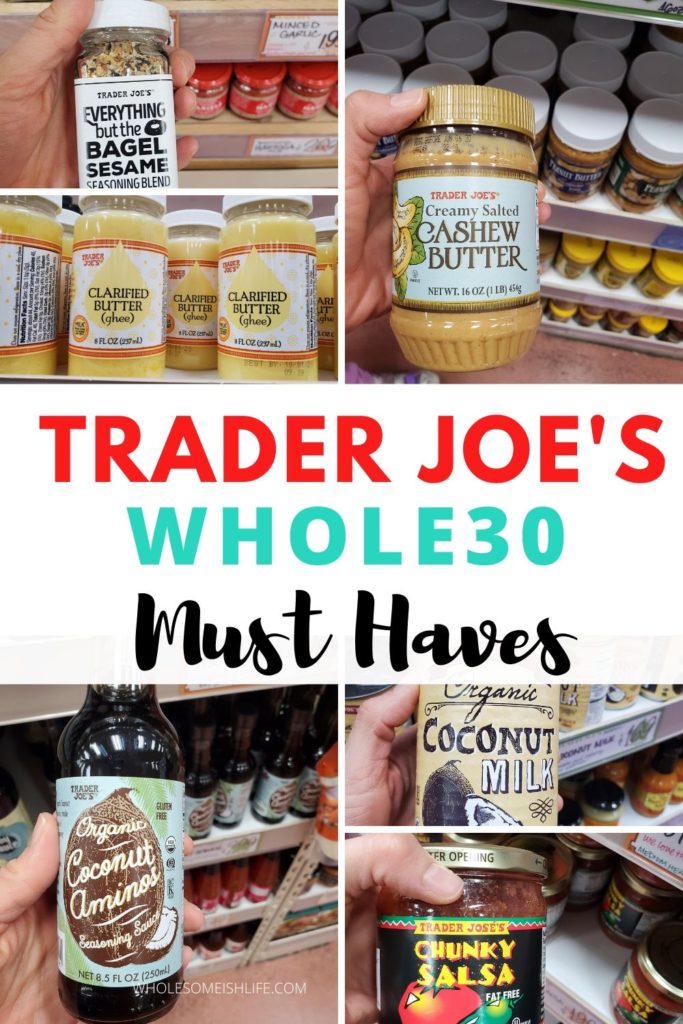 Trader Joe's Whole30 must have items. If you are on Whole30 and not wanting to spend a fortune Trader Joe's is a great place to buy the items you need.