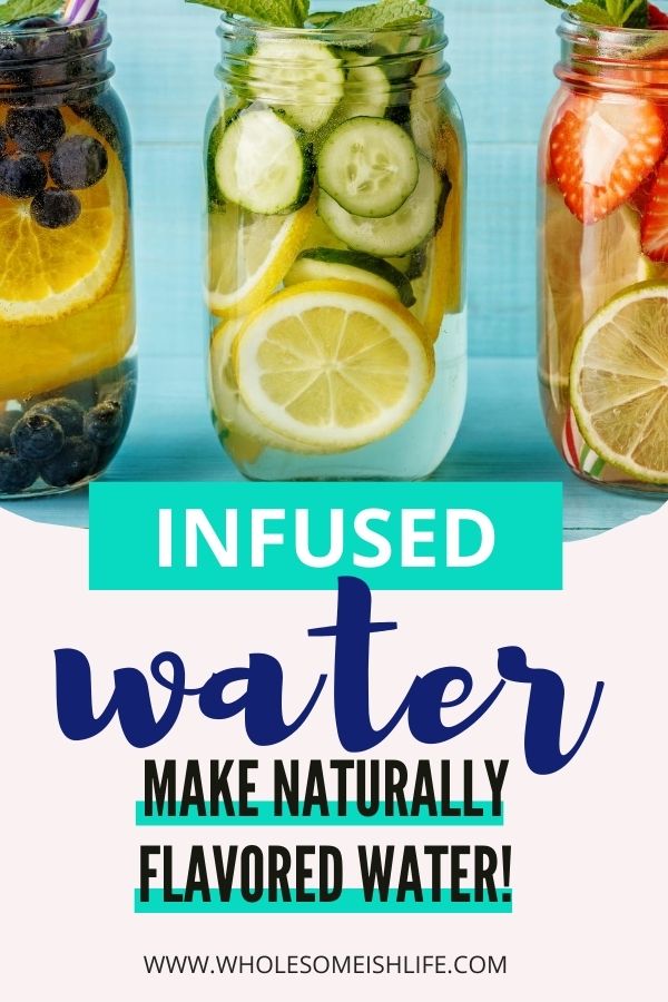 Infused water can help you drink more water each day. Drinking water is good for our health. But most of us don’t drink the amount we need.
